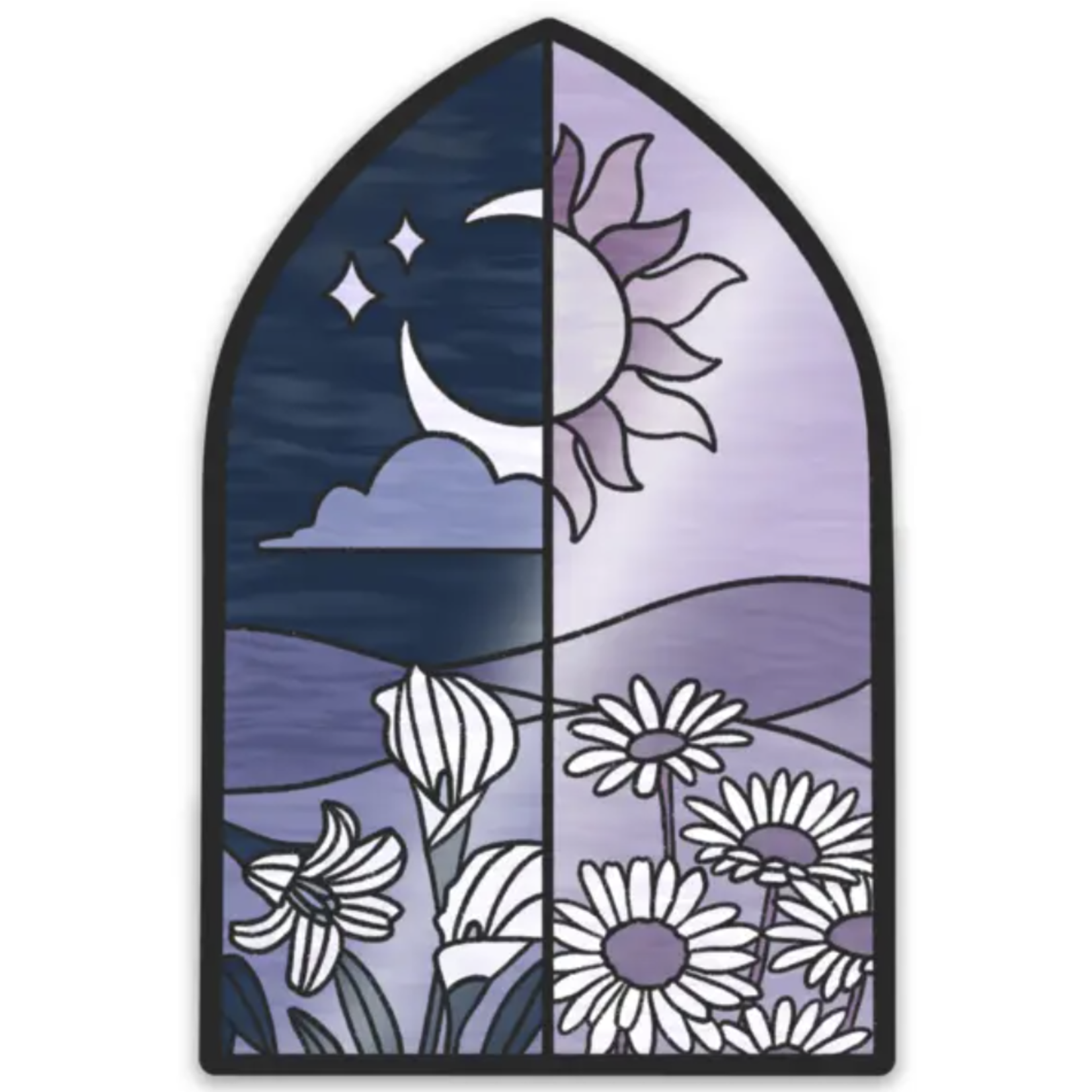 Taylor Swift Inspired Stained Glass Window Sticker