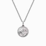 Mini Rhiannon 16-18" Box Chain Necklace · Sterling Silver