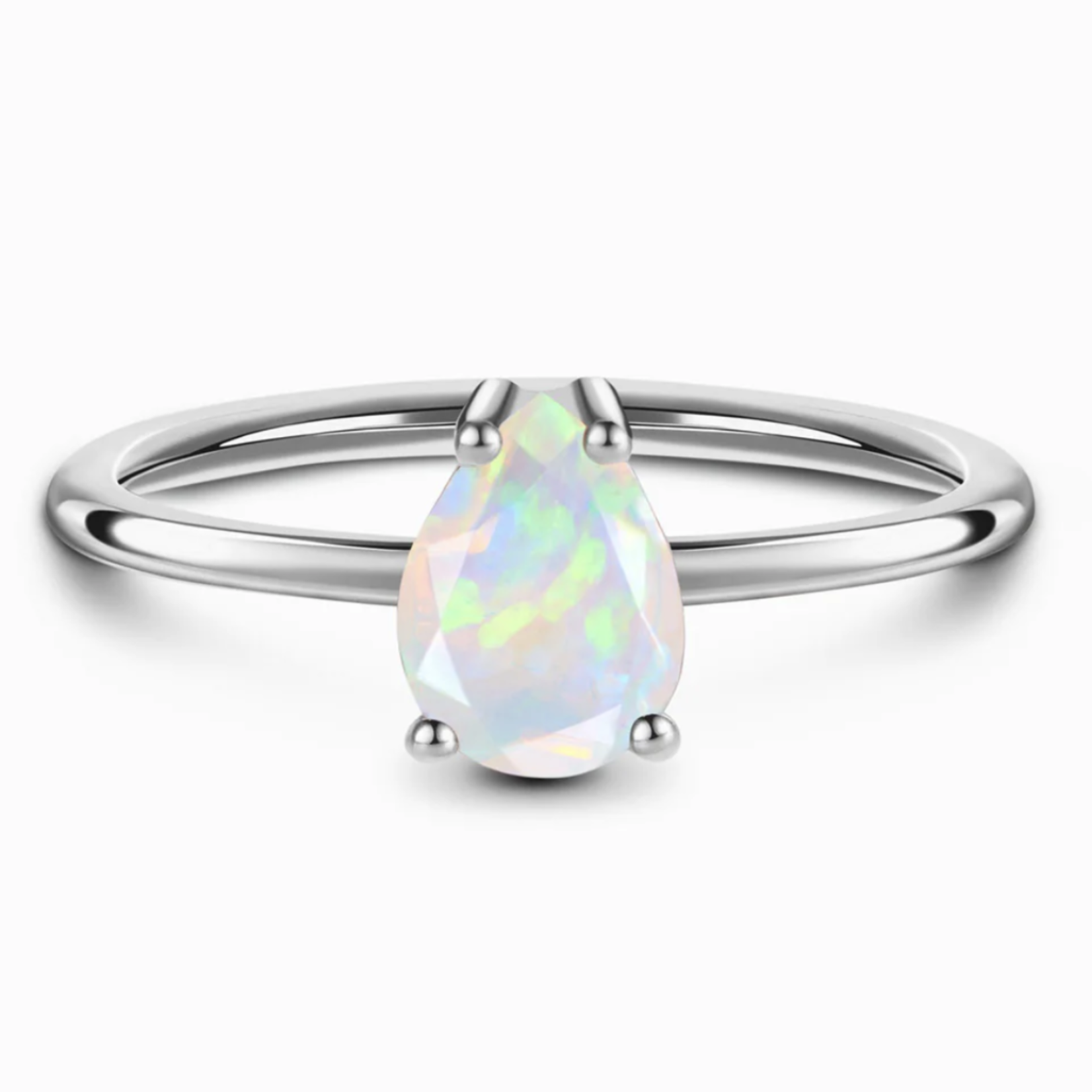 Yonder Glow Opal Ring · Sterling Silver ·