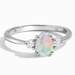 Lania Opal Ring · Sterling Silver