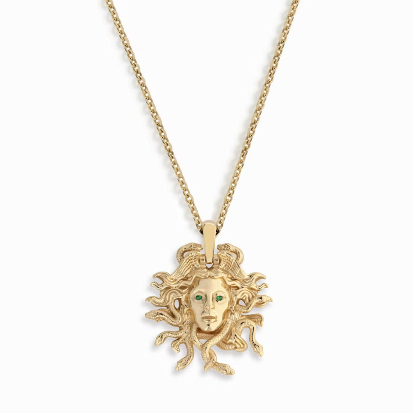 *Medusa Reborn Necklace · 14K Gold Vermeil