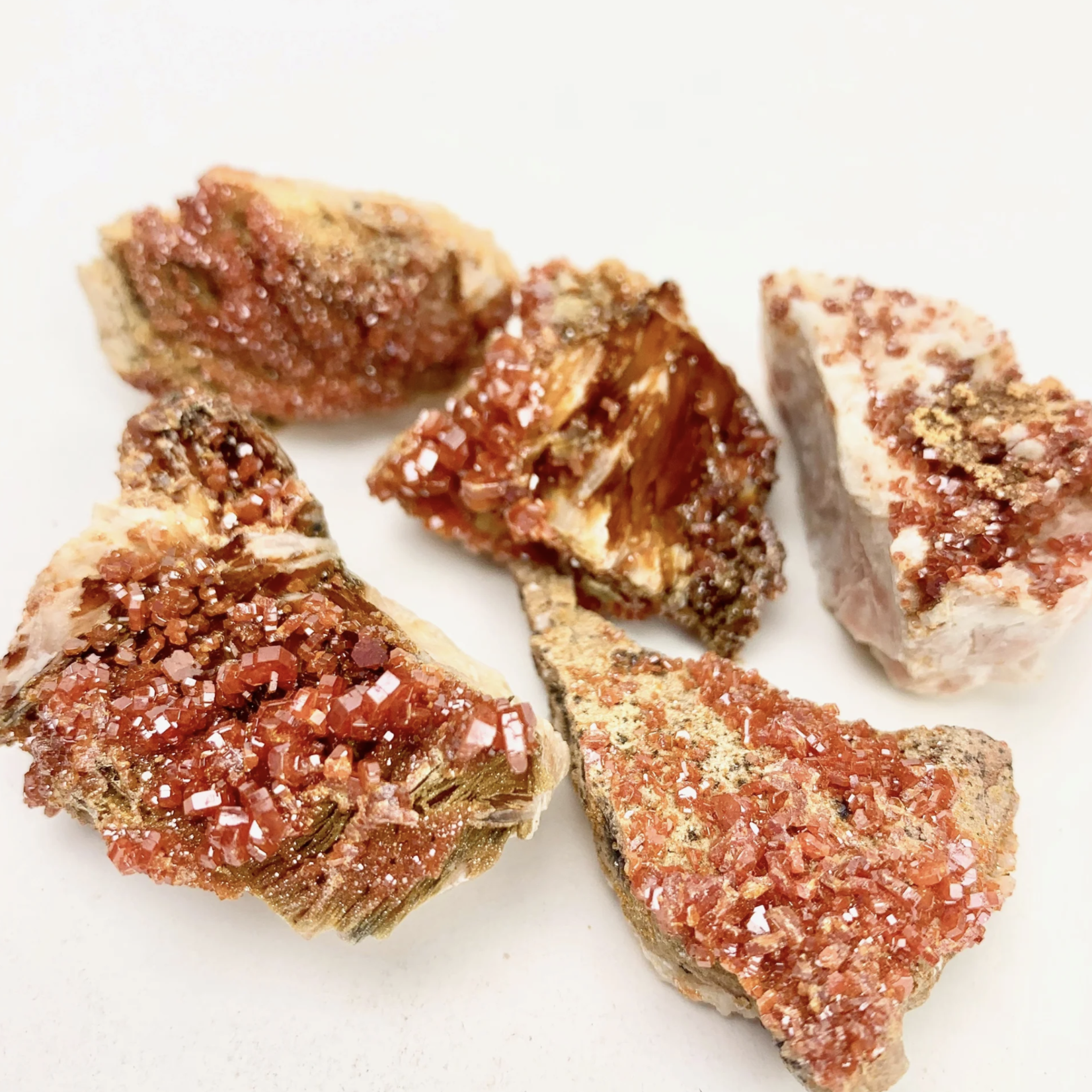 Morocco Minerals Vanadinite | Cluster | 75-90mm | Morocco