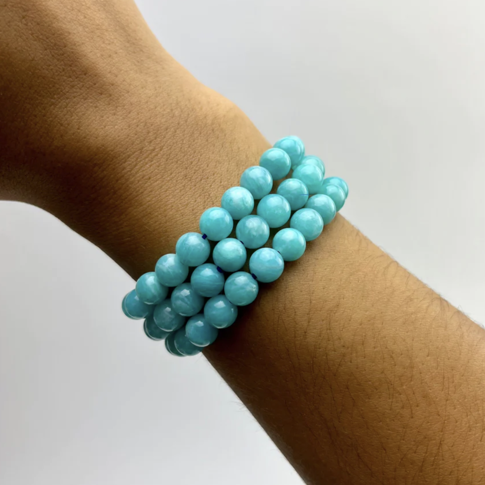 Healing Crystal Bracelet | Amazonite | 7-8mm