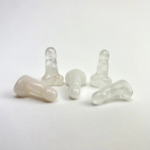 Mini Masculine Wand | Clear Quartz | 1"