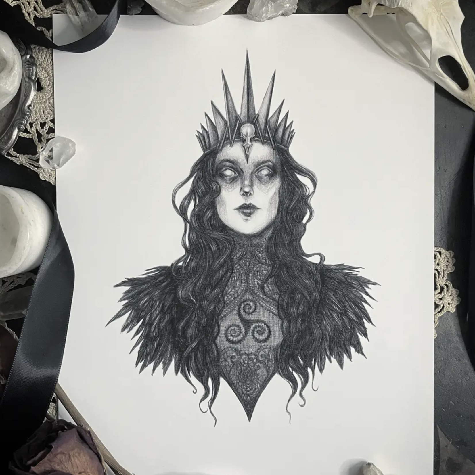 The Morrigan Fine Art Print | 8x10