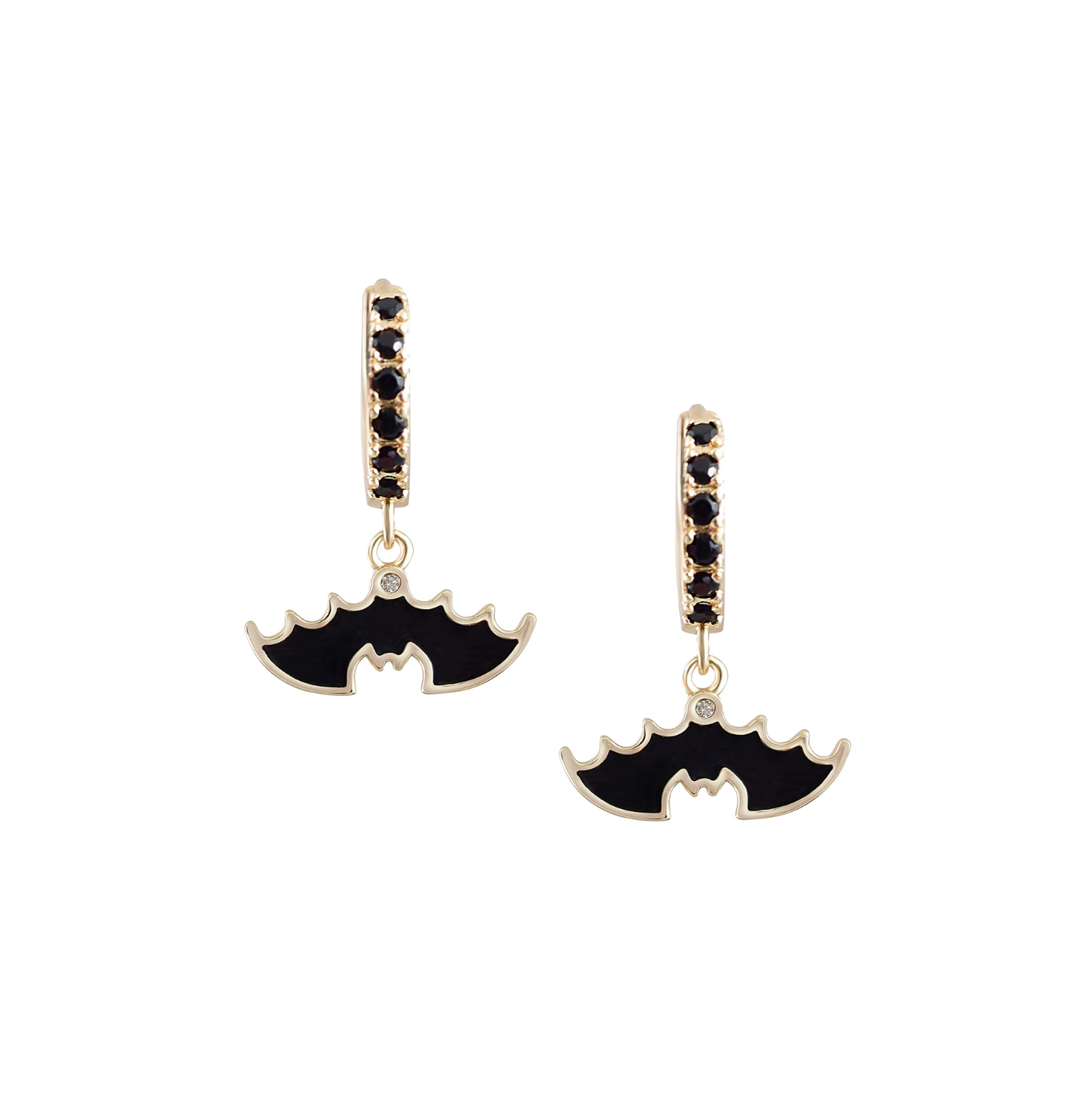 Gold-Tone Gothic Cross Stud Earring | In stock! | Lucleon
