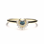 Tosia Diamond Tourmaline Ring · 14K · 7