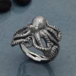 *Octopus Ring · Silver ·