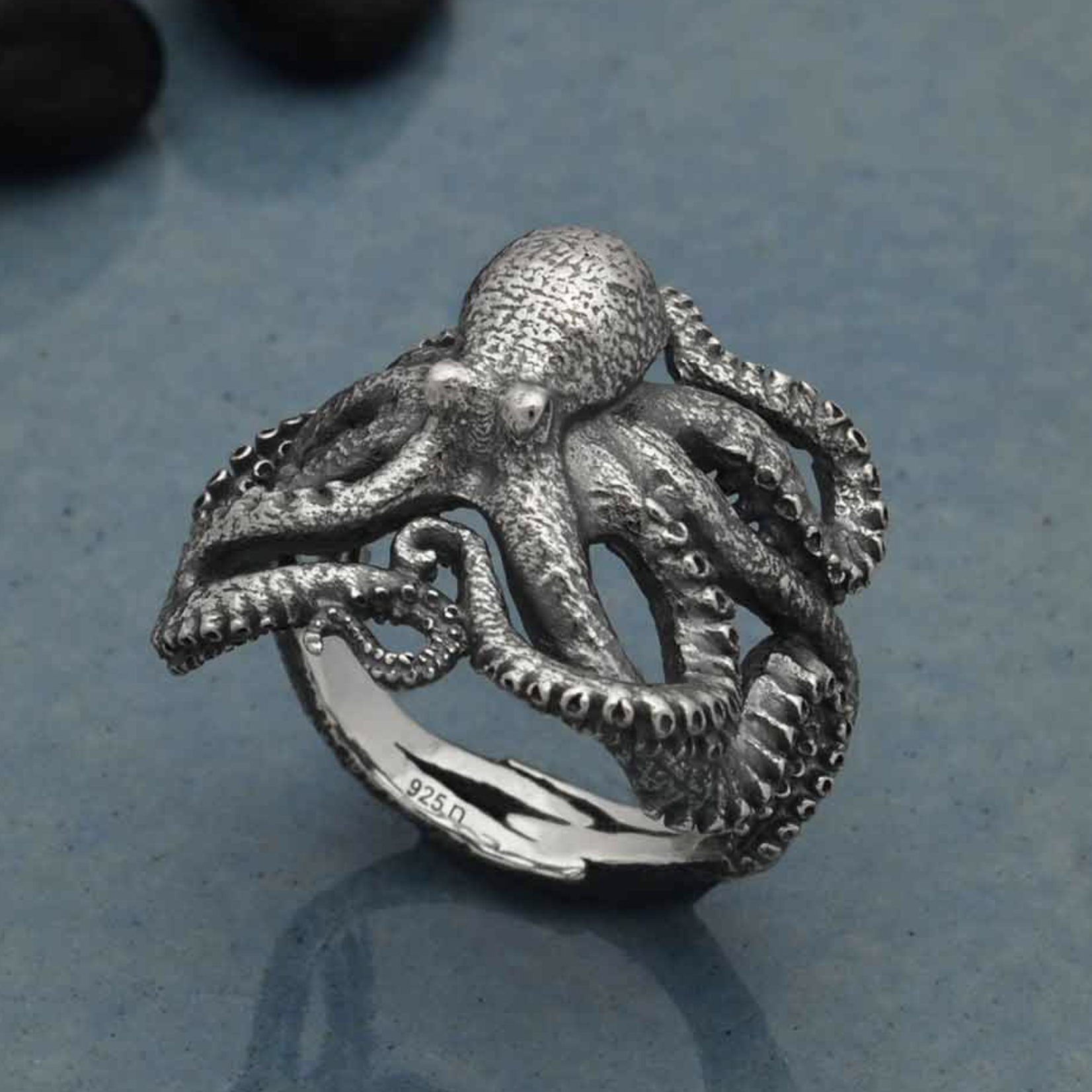 Octopus Ring · Sterling Silver