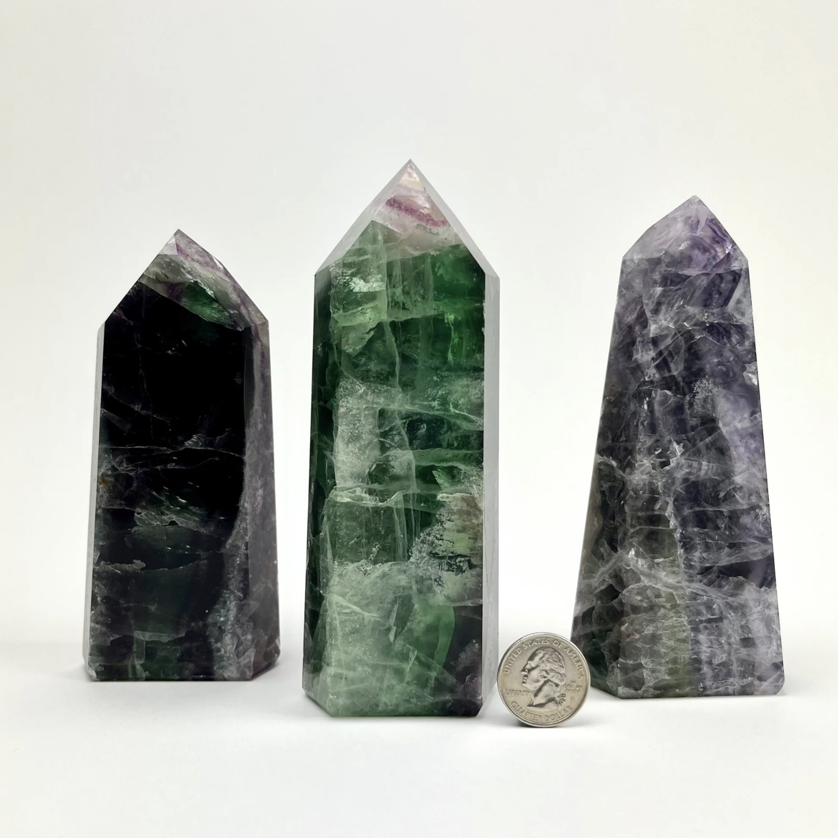 Modelo Fluorite | Polished Points | 120-140mm