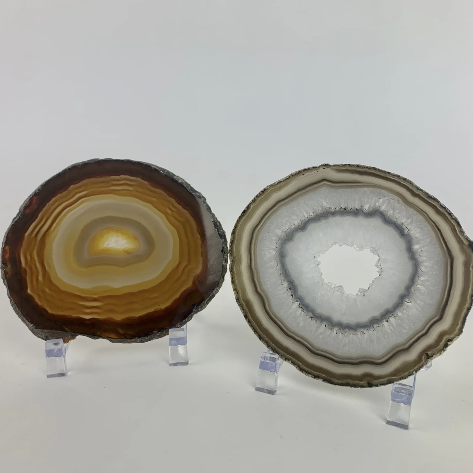 Brown Agate Slice | 70-100mm | Brazil