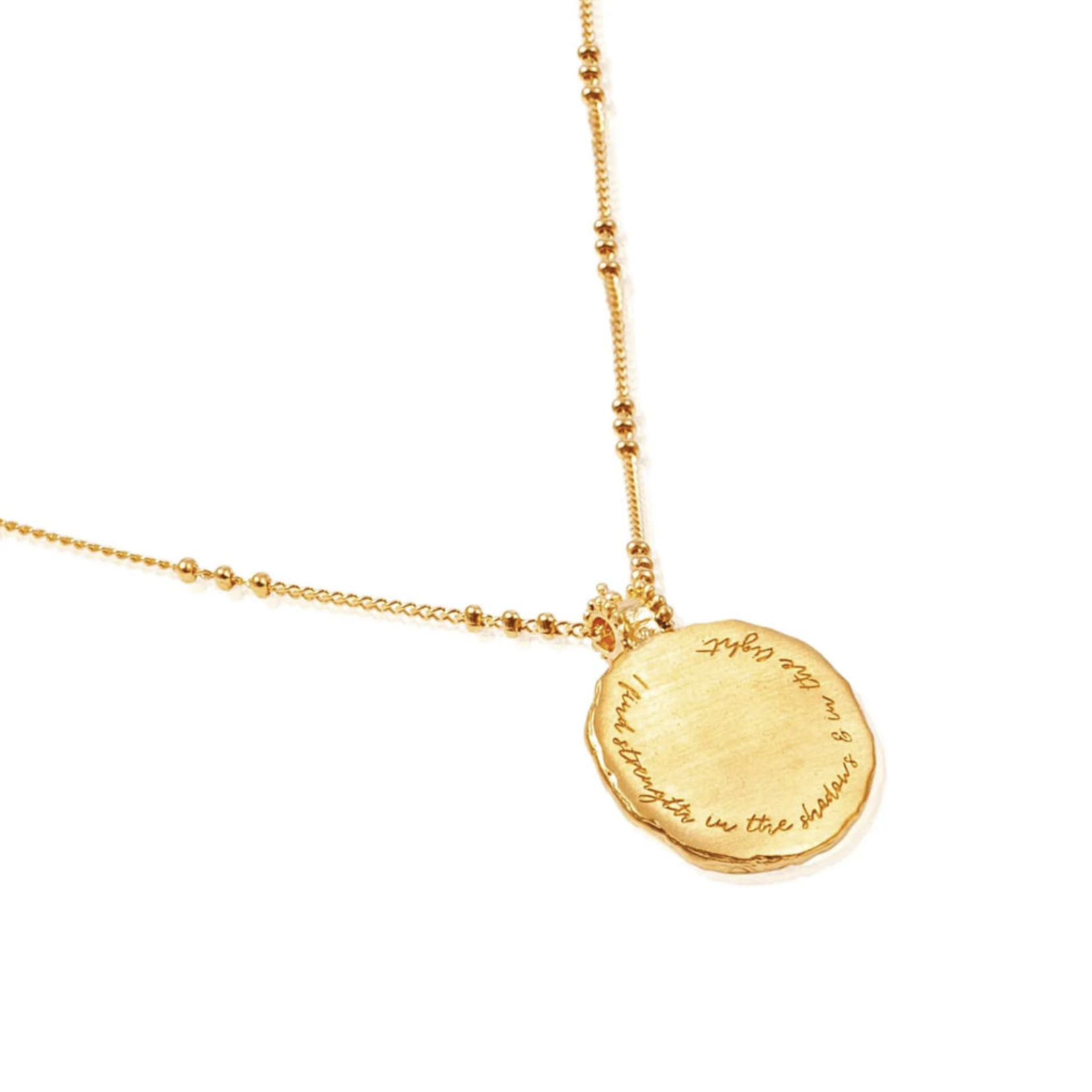 Sun & Moon Necklace · 22K Gold Vermeil