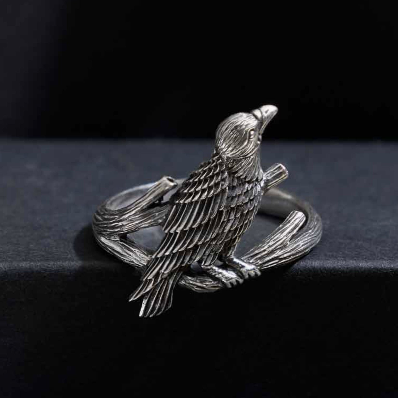*Raven Ring · Silver ·