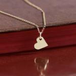 *Heart Charm Necklace · 14K Gold