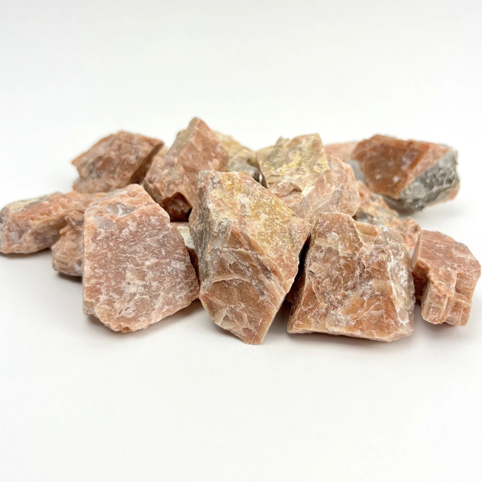 Village - Charleston Peach/Red Moonstone | Rough | 35-45 mm | India