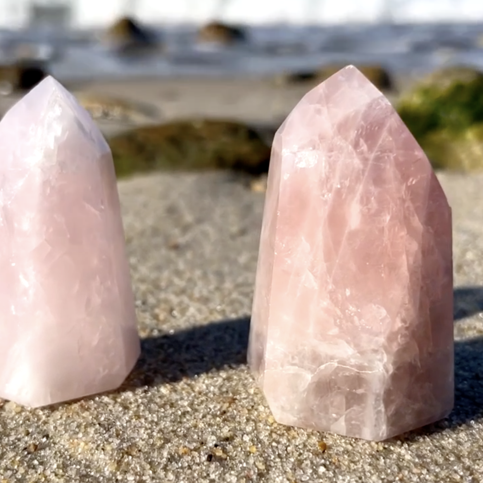 Modelo Rose Quartz | Standing Point | 80-100mm | Brazil