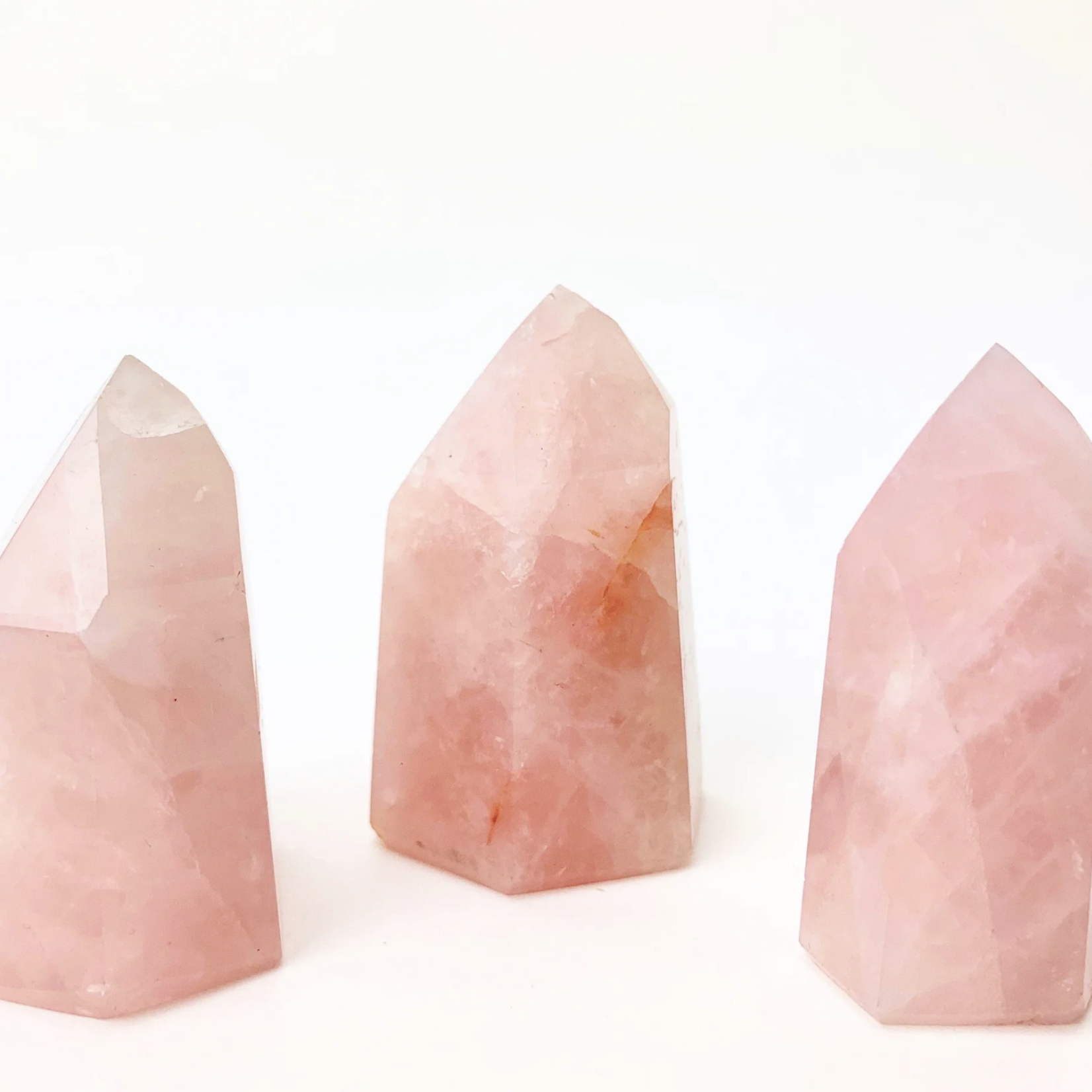 Modelo Rose Quartz | Standing Point | 80-100mm | Brazil