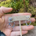 *Small Love Transformer Earrings Rock · 14K Gold ·