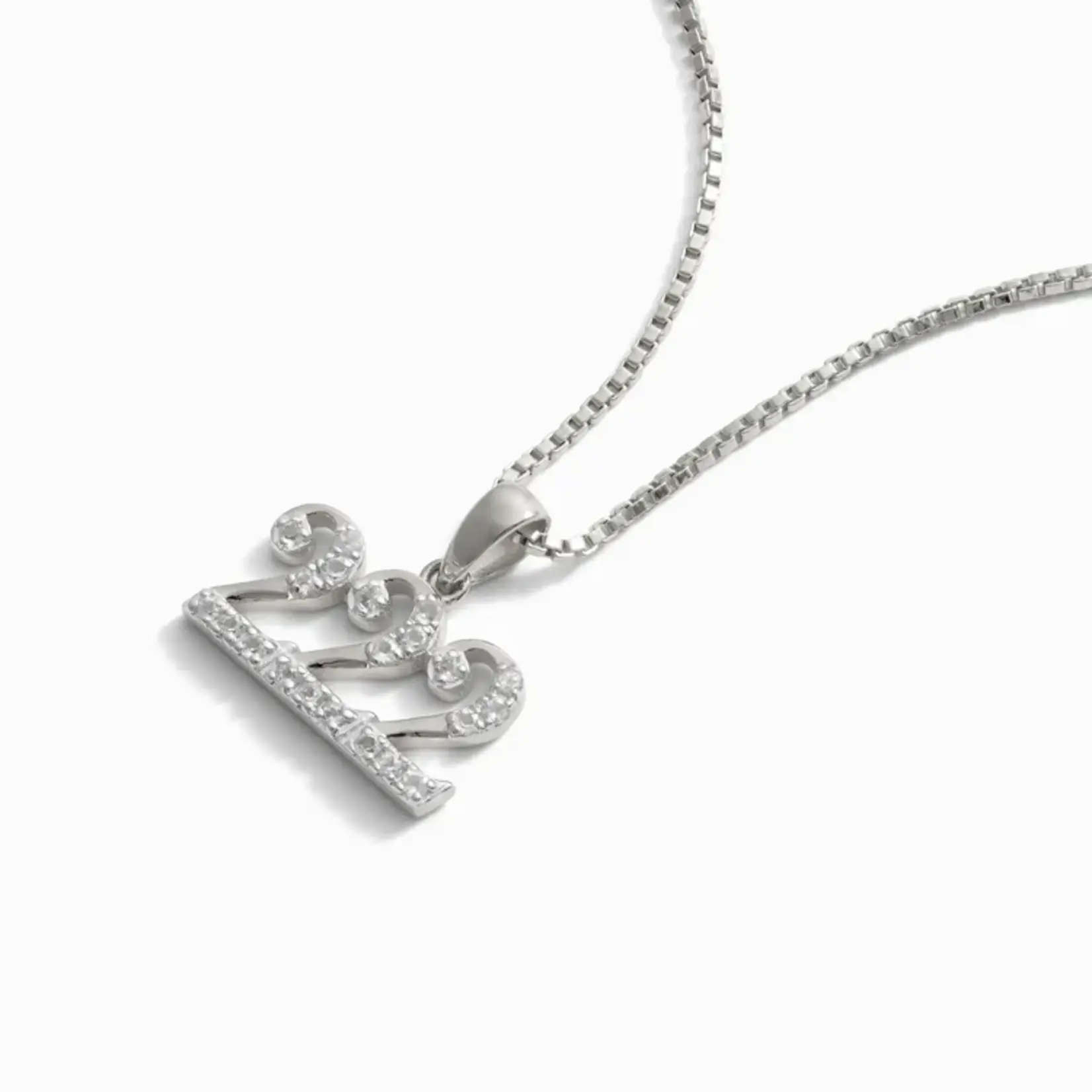 Angel Number · Pendant · Sterling Silver ·