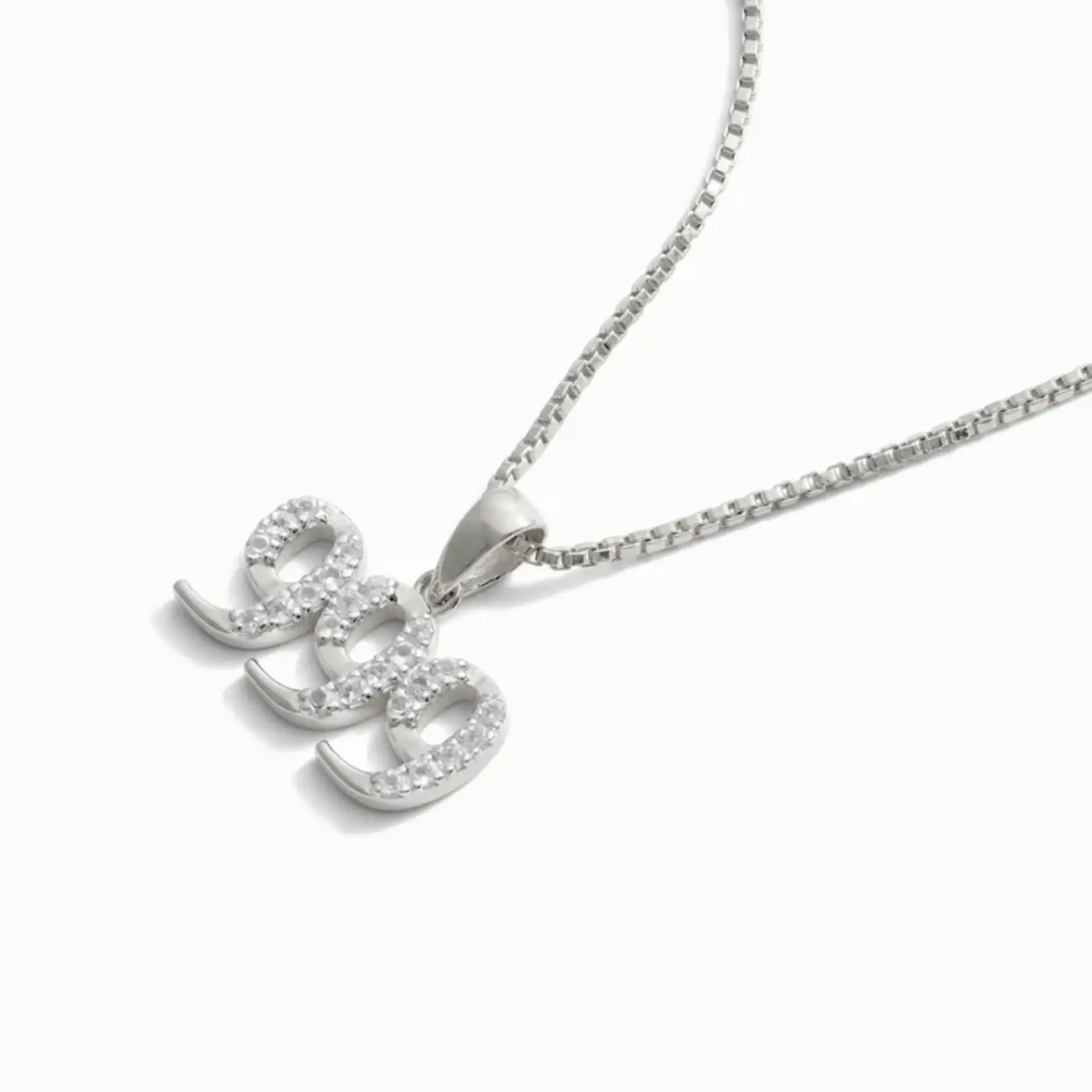 Angel Number · Pendant · Sterling Silver ·