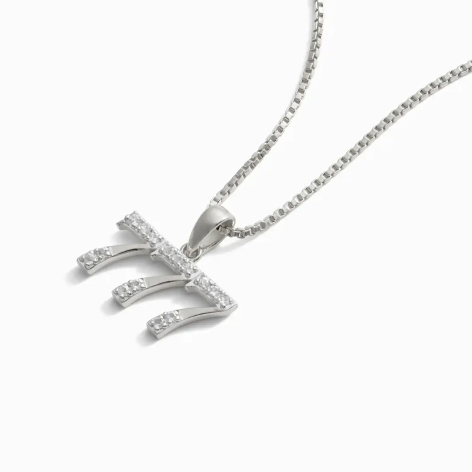 Angel Number · Pendant · Sterling Silver ·