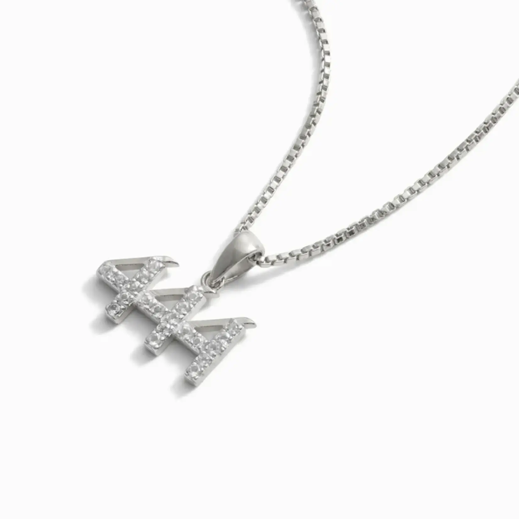 Angel Number · Pendant · Sterling Silver ·