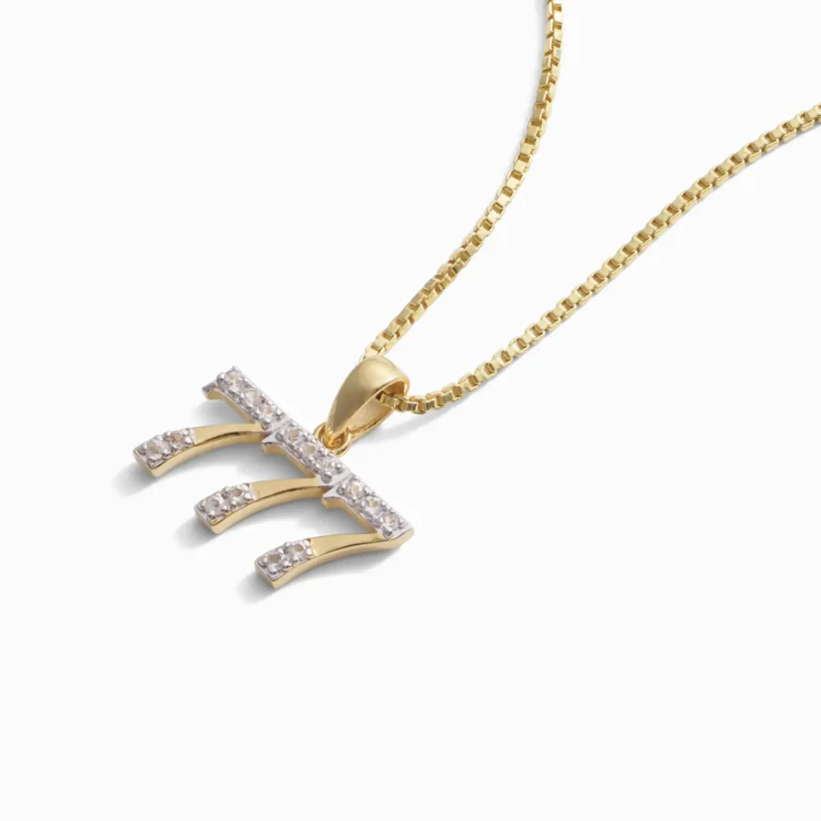 Angel Number · Pendant · 14K Gold Vermeil ·