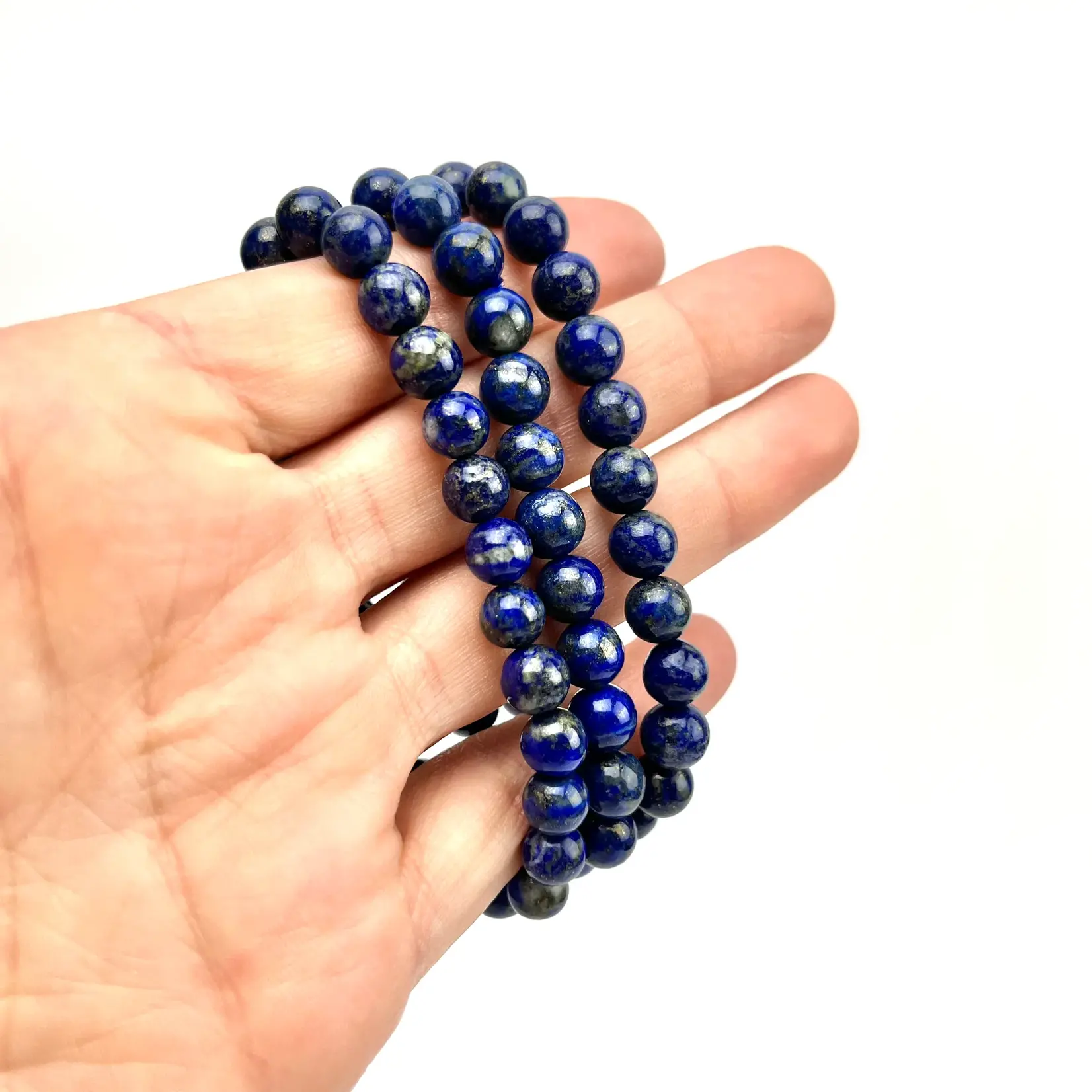 Healing Crystal Bracelet | Lapis | 8-9mm