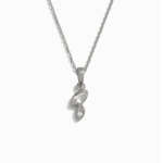 Double Marquise White Topaz Necklace · Sterling Silver