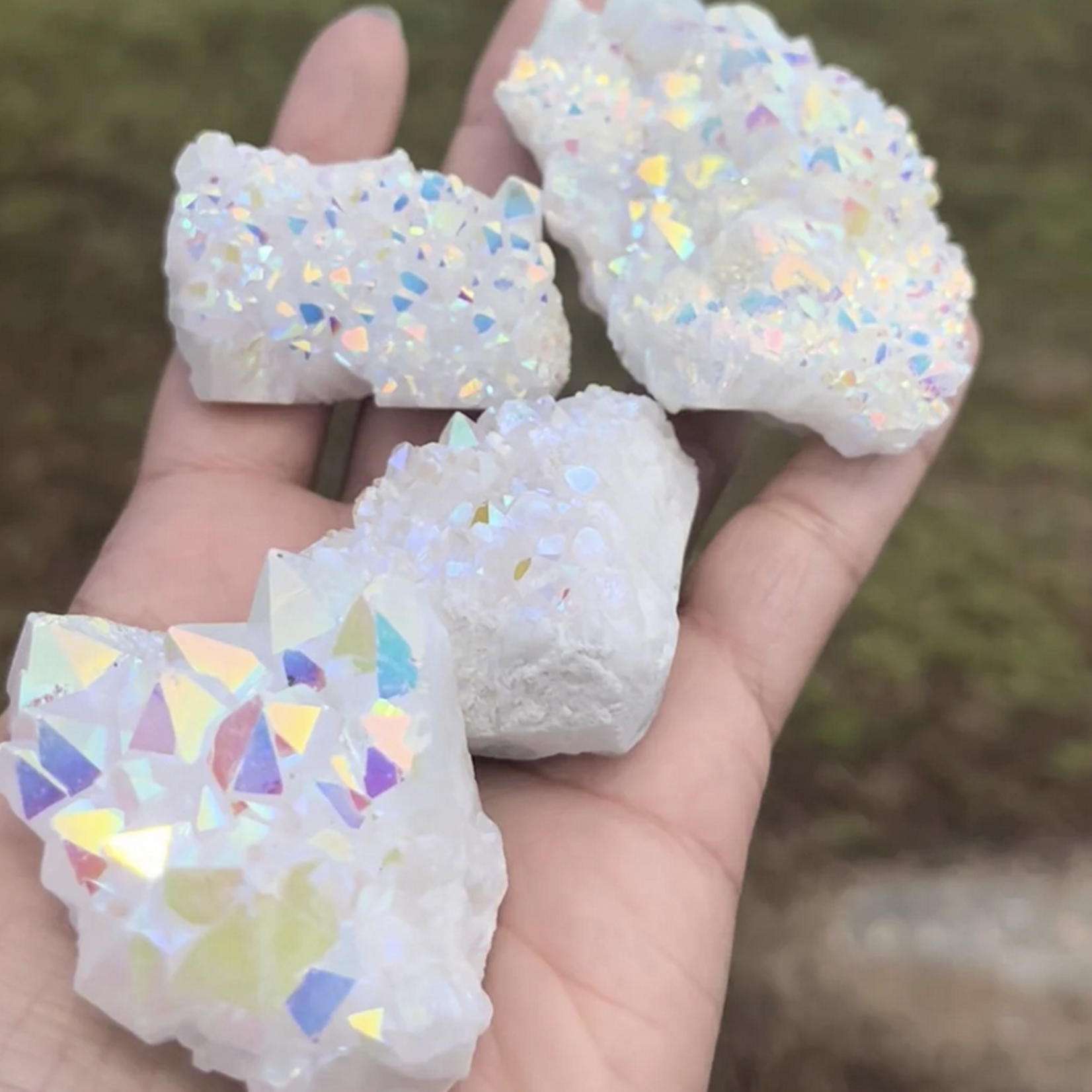 Angel Aura Quartz | 30-50mm Clusters