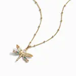 *Lucky Dragonfly Necklace · 14K Gold Vermeil