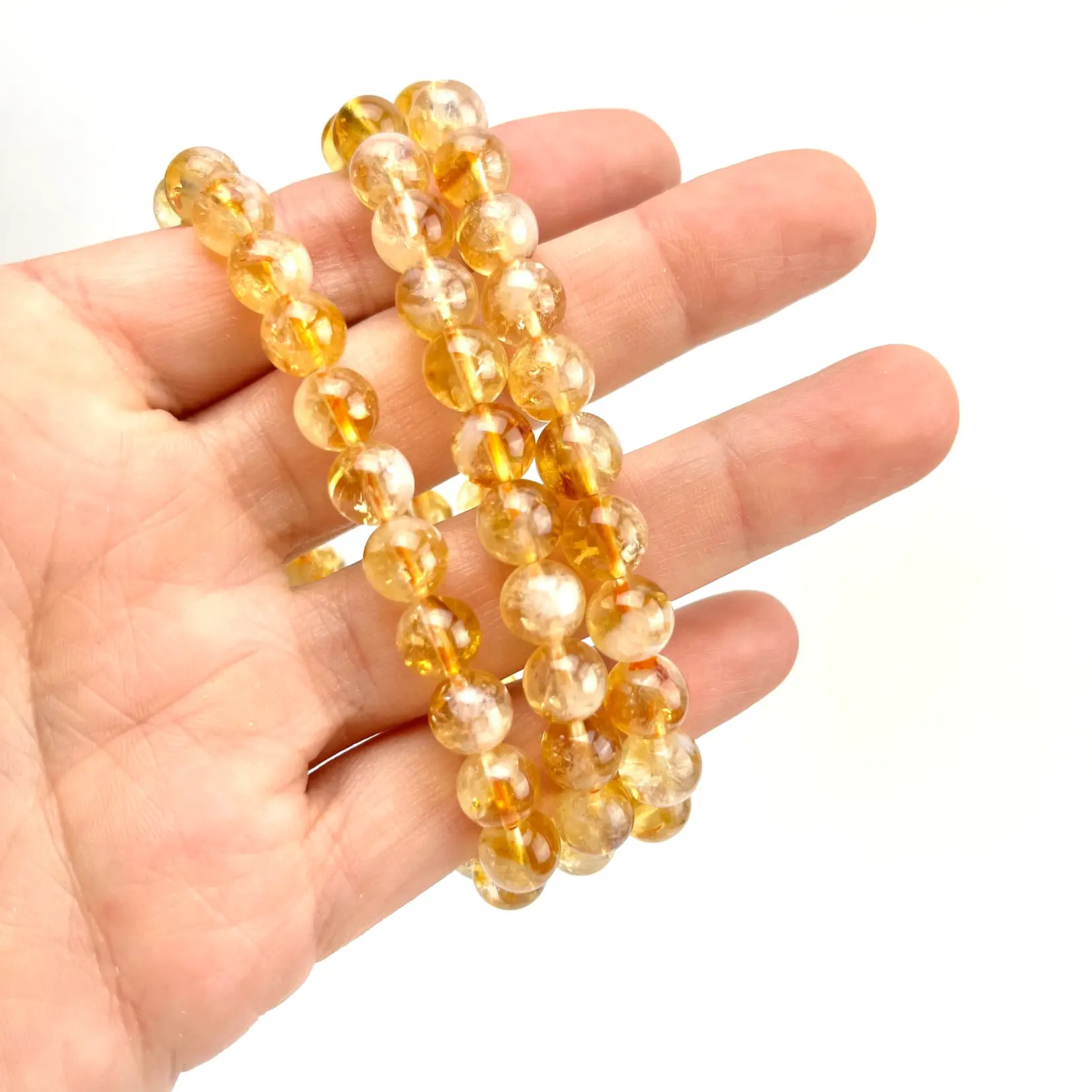 Citrine | 8-9mm | Healing Crystal Bracelets