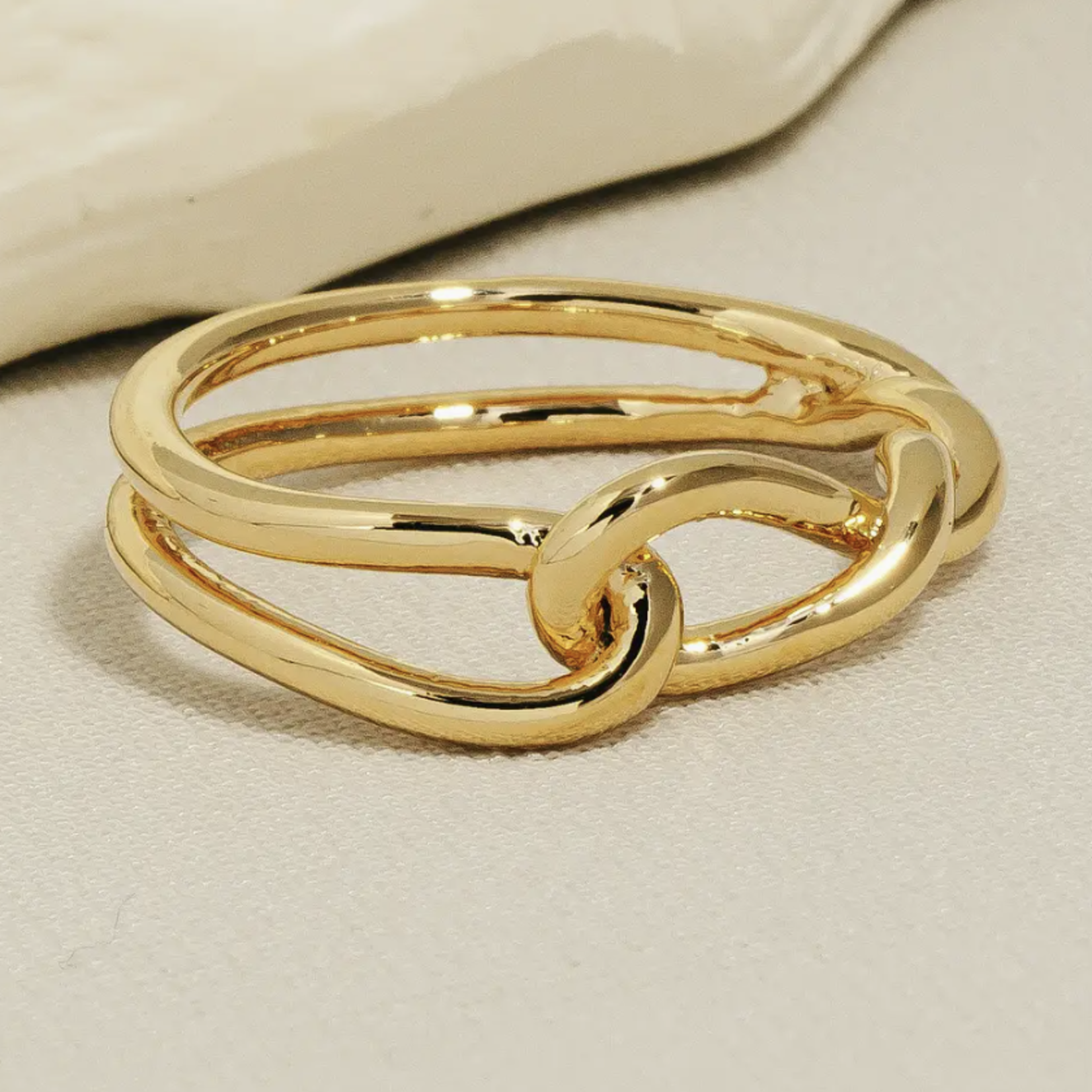 Anarchy Street Gold Knot Twist Ring · Gold