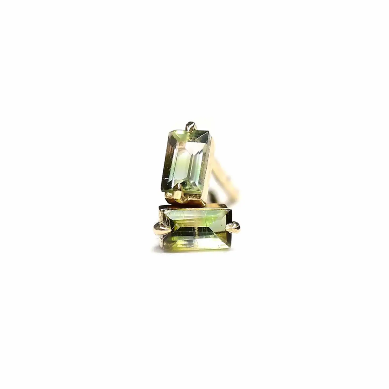 *Sunblink Studs · Tourmaline · 14K Gold