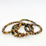 Healing Crystal Bracelet | Golden Tiger Eye | 8-9mm