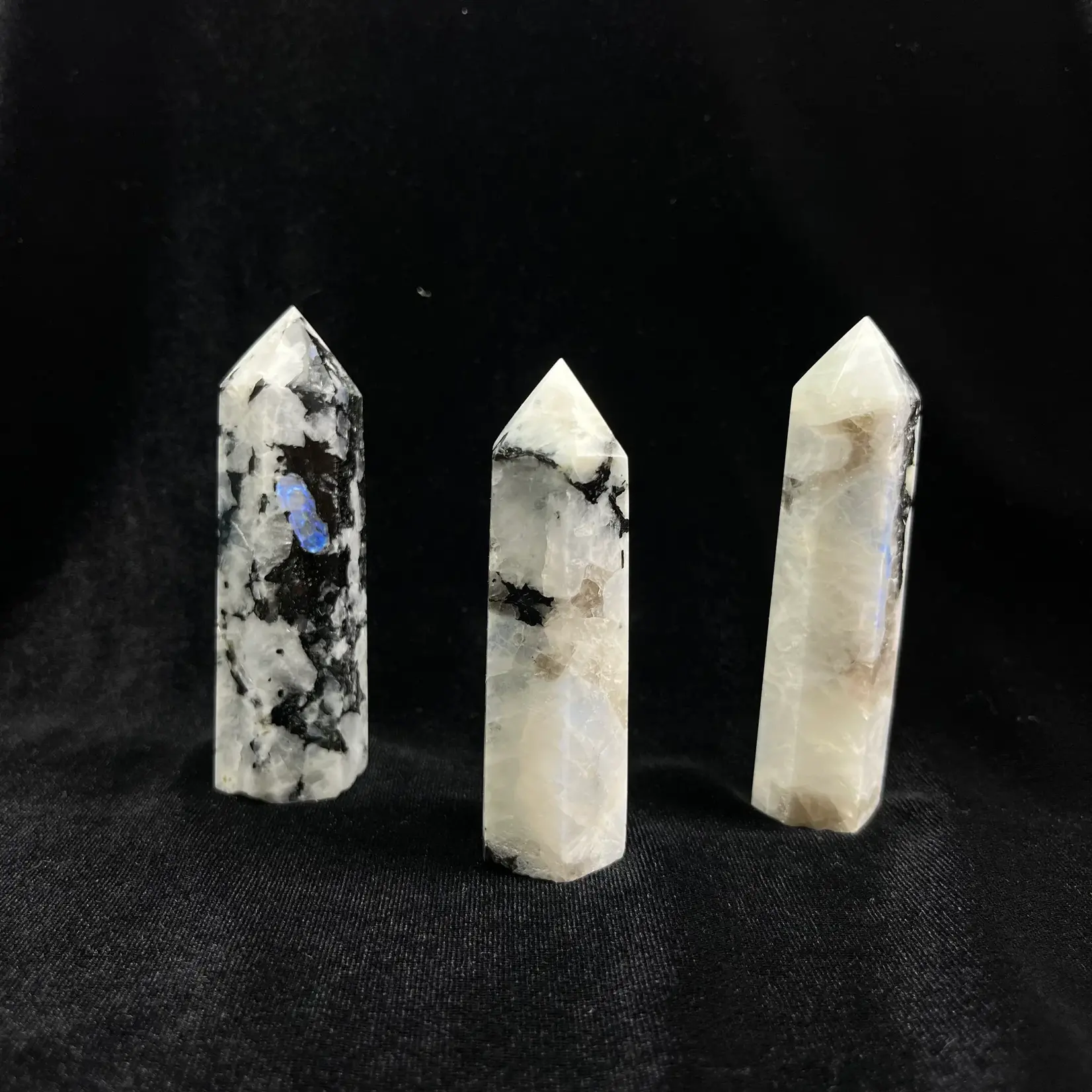 Rainbow Moonstone | Polished Point | 80-90mm