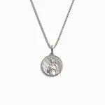 Mini Aphrodite 16-18" Box Chain Necklace · Sterling Silver