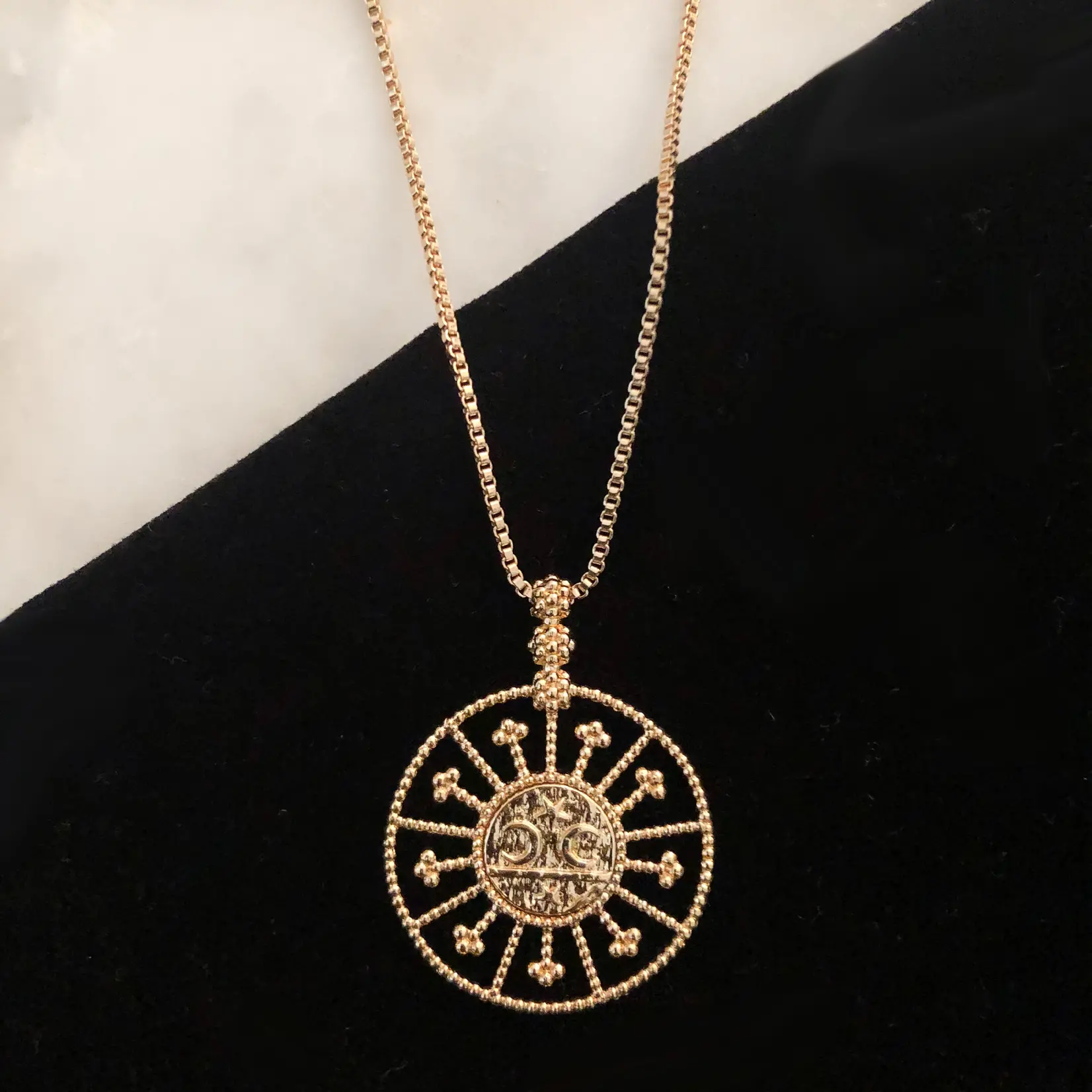 Morgana Spell Necklace · 18K Gold Plating