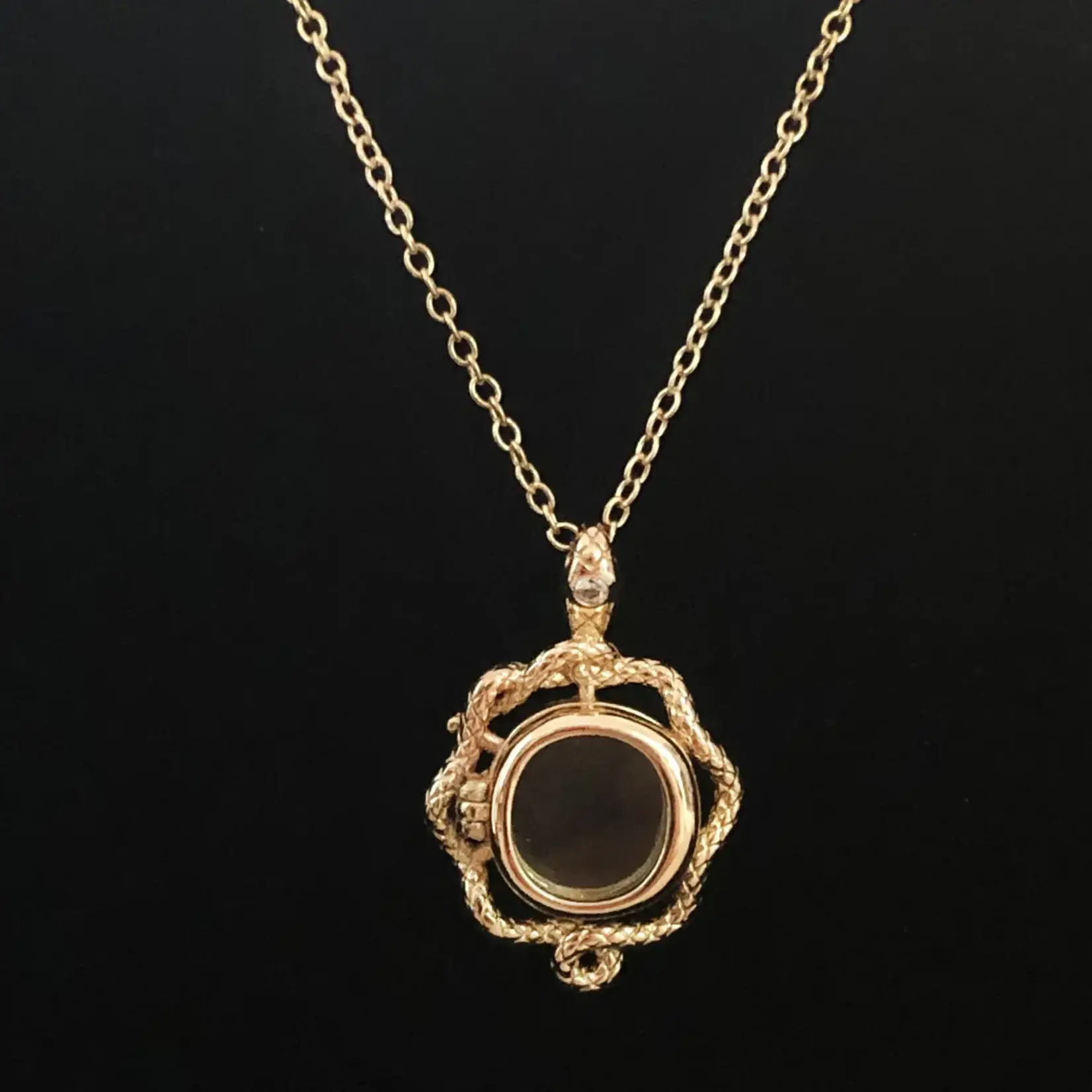 Lilith Keepsake Necklace · 14K Gold Plating