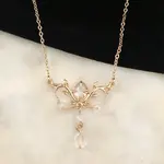 Fairy Glen Necklace · 14K Gold Plating