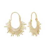 Ray Of Light Earrings · Gold