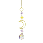 Amethyst Crystal Suncatcher  |  A