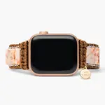 *Delicate Imperial Jasper · Apple Watch Strap