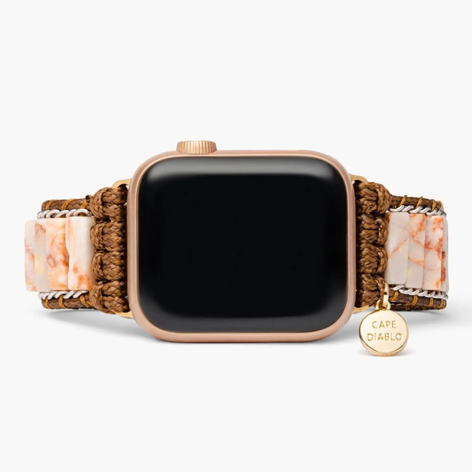 *Delicate Imperial Jasper · Apple Watch Strap
