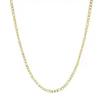 Charm Bar · Gold · Figaro Chain