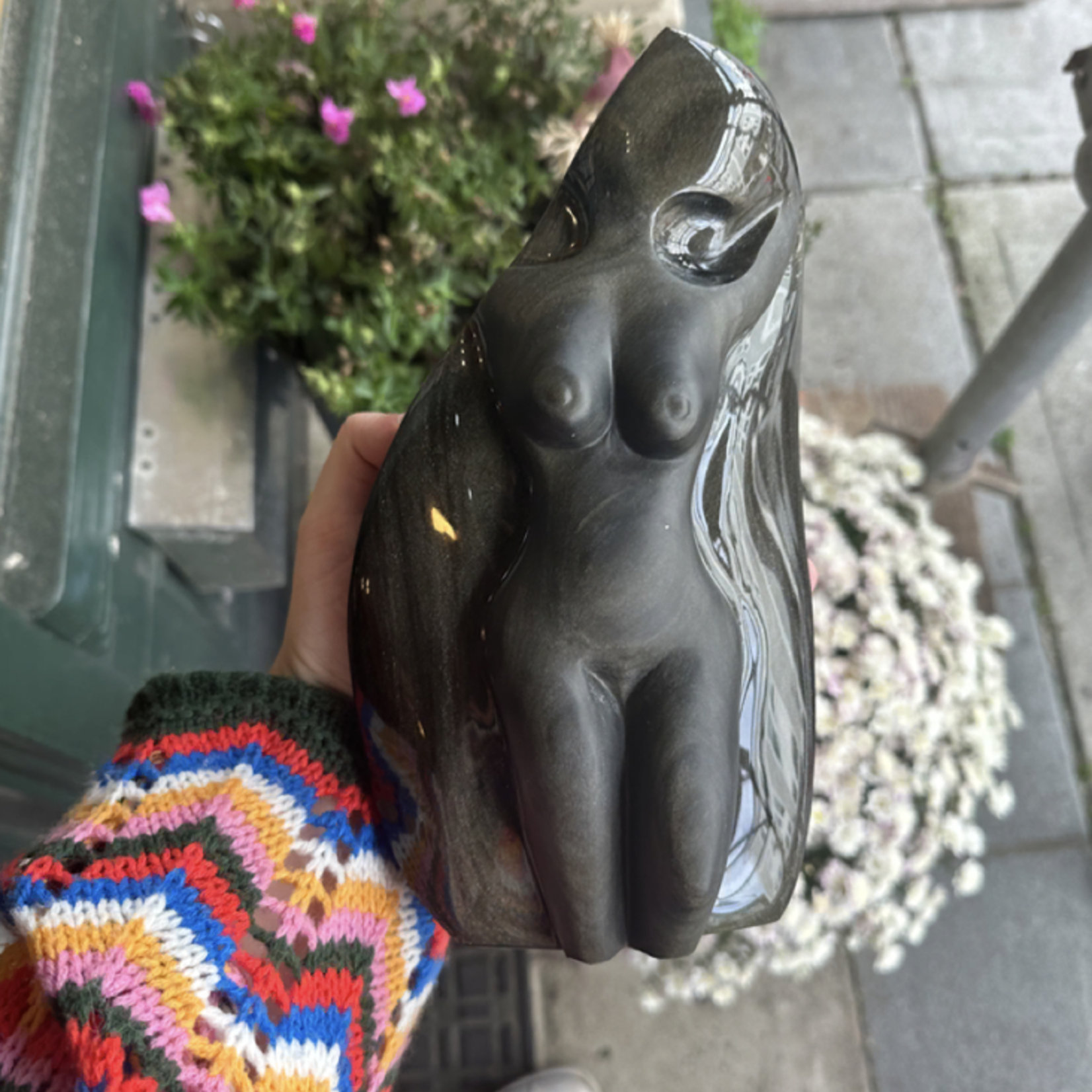 Gold Sheen Obsidian | Female Free Form | Brazil