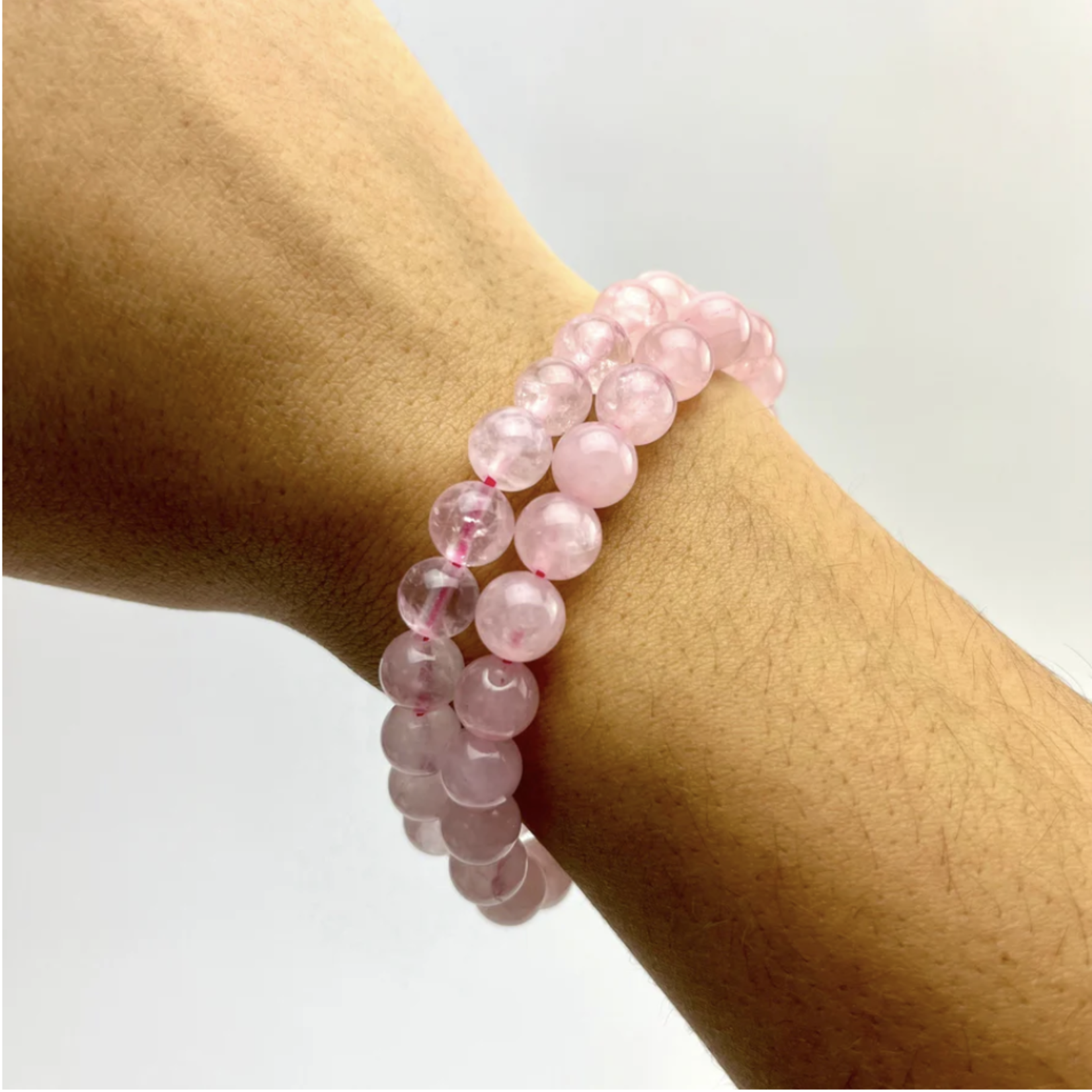 Healing Crystal Bracelet | Rose Quartz | 8-9mm