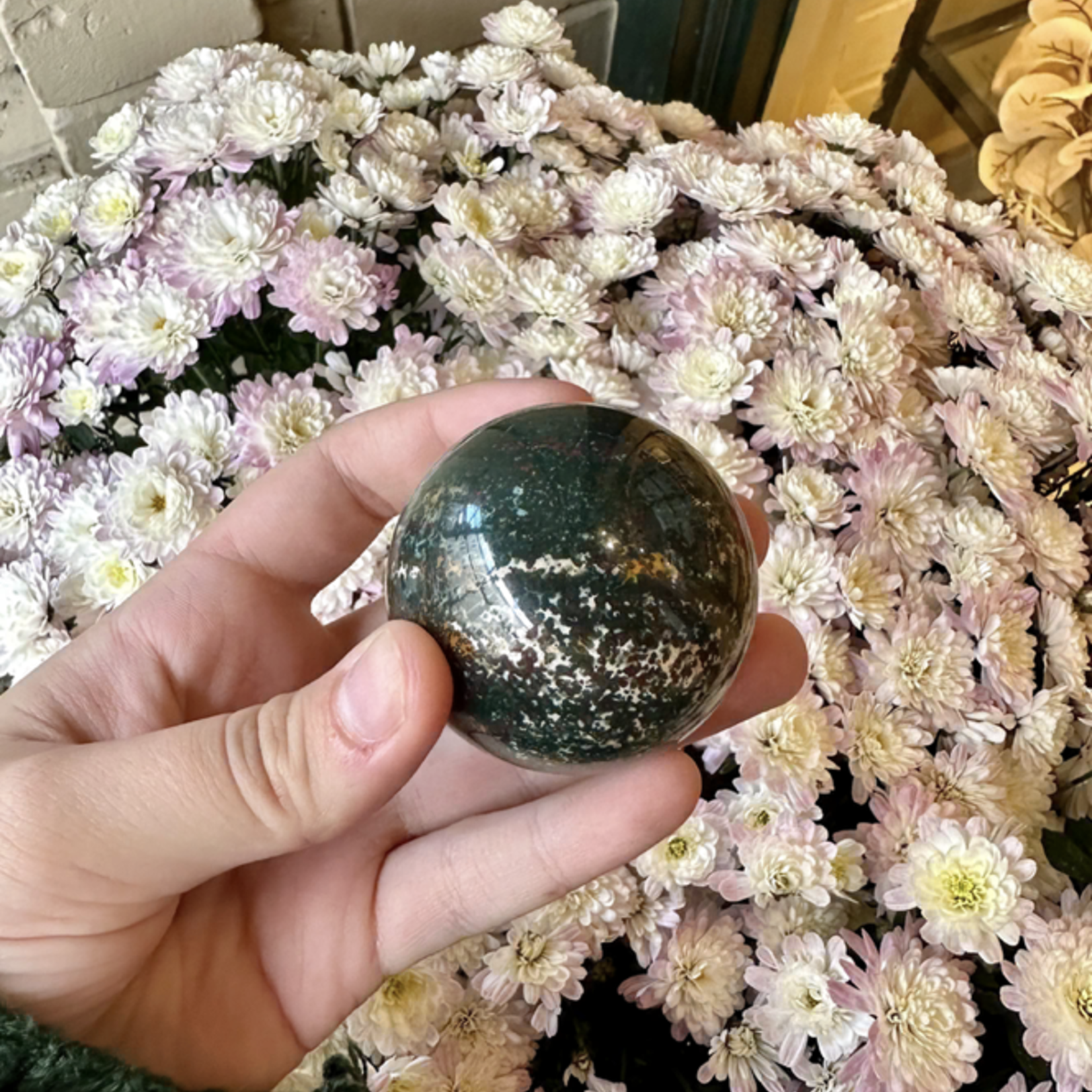 Elite Exports Bloodstone | Sphere | 45-55mm | India