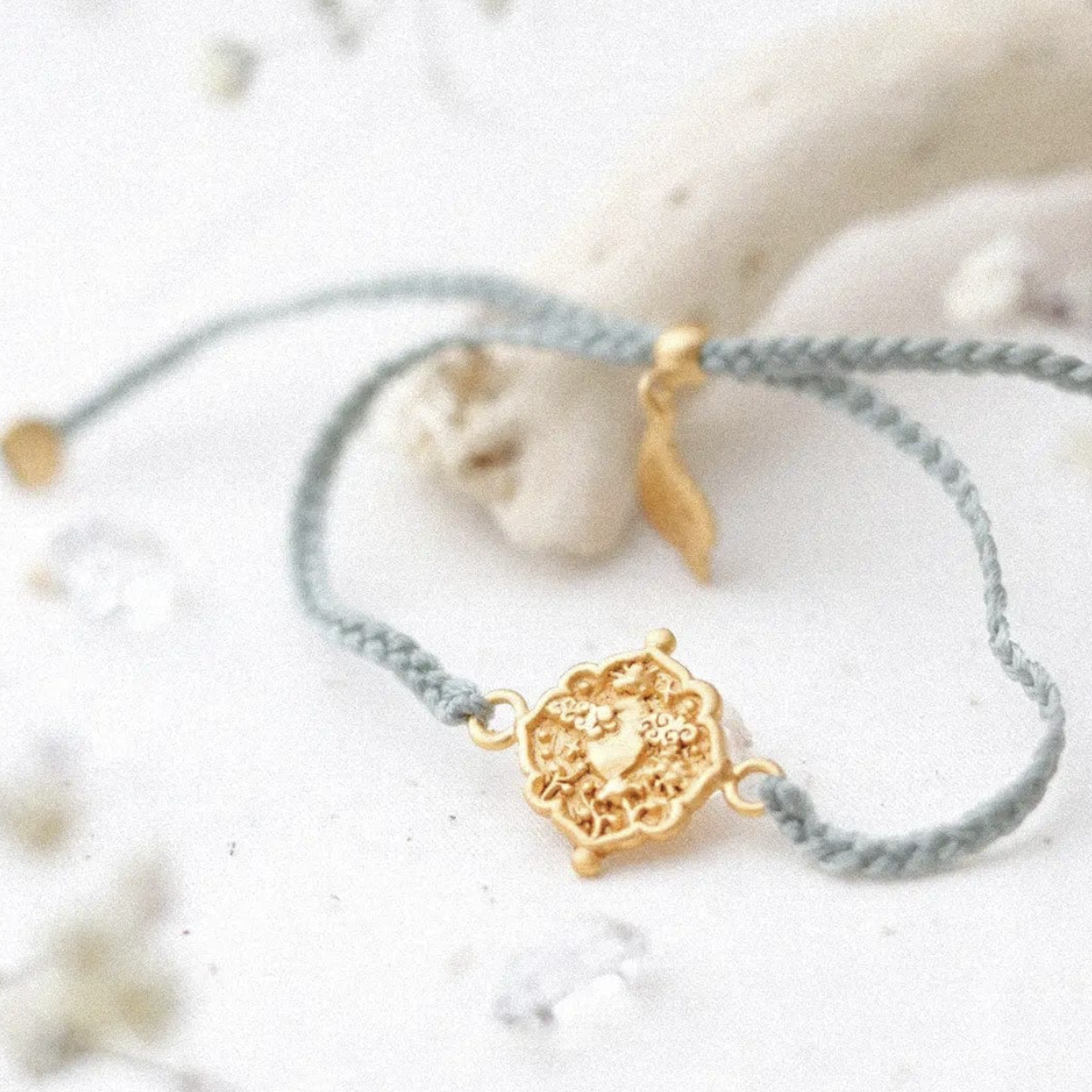 *Inner Knowing Cord Bracelet · 22K Gold Vermeil