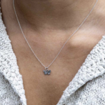 Small Butterfly Necklace · Sterling Silver